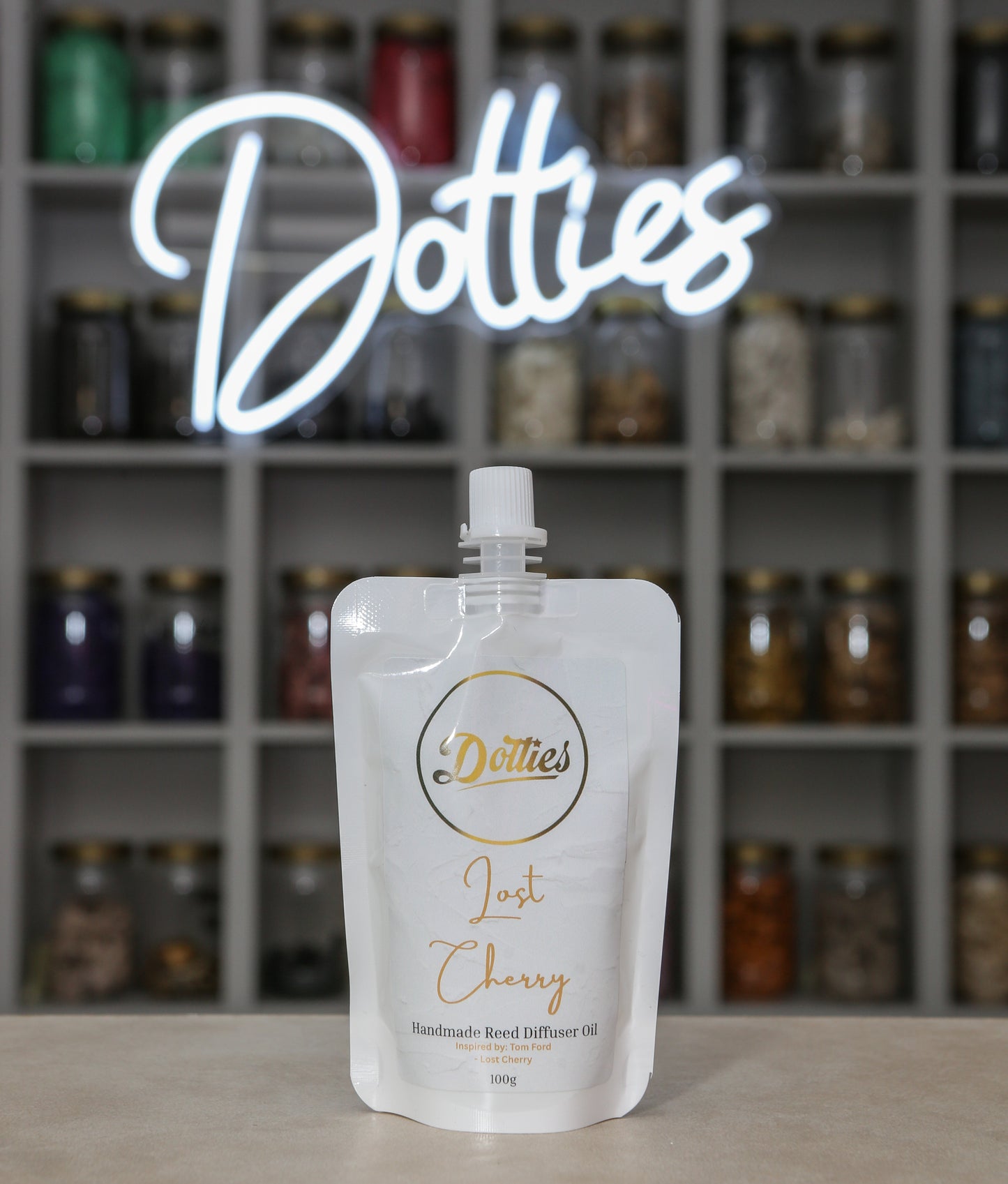 Lost Cherry Handmade Reed Diffuser Oil by Dotties