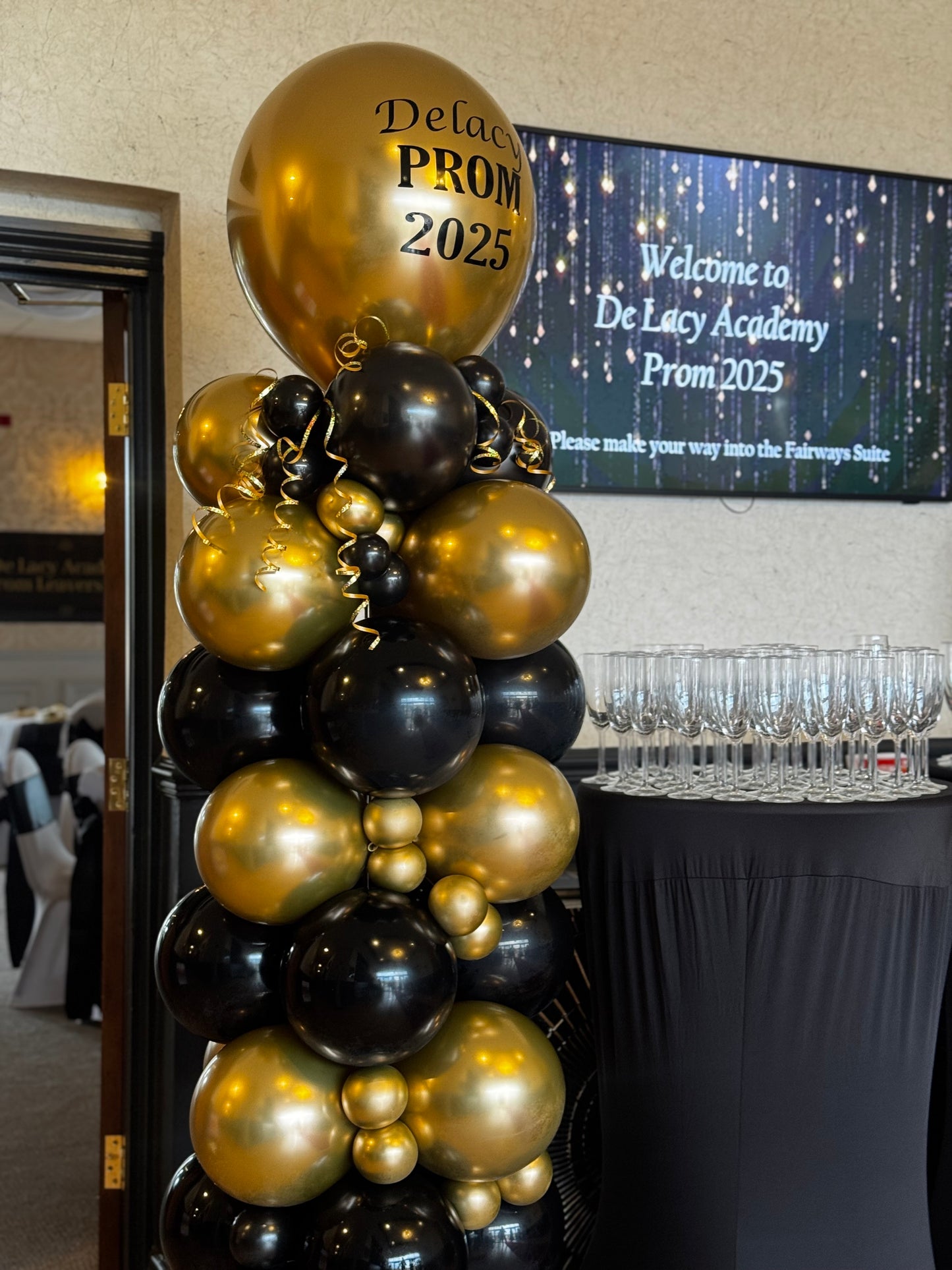 Personalised Balloon Stack
