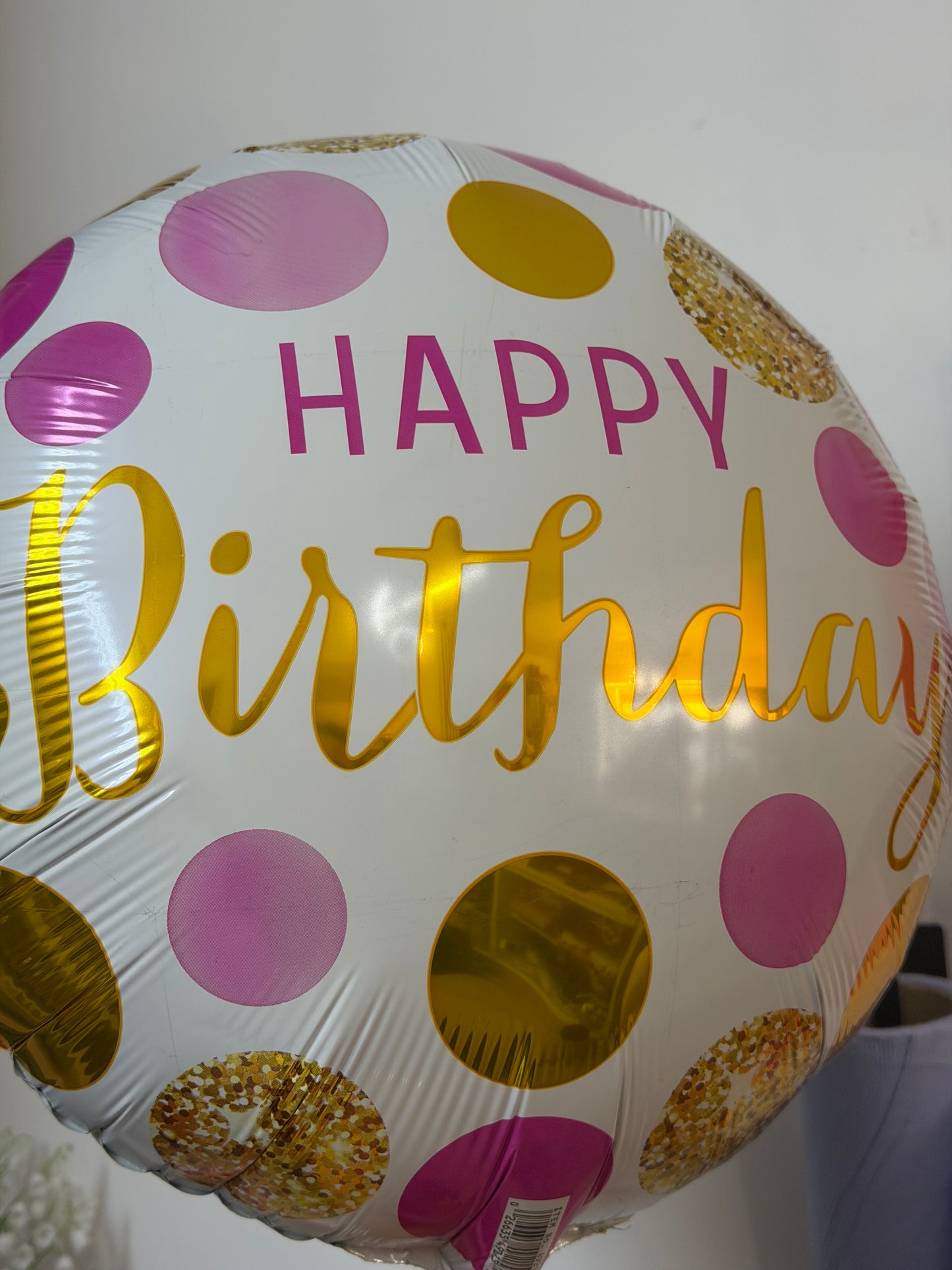 Happy Birthday Foil Balloon 18”