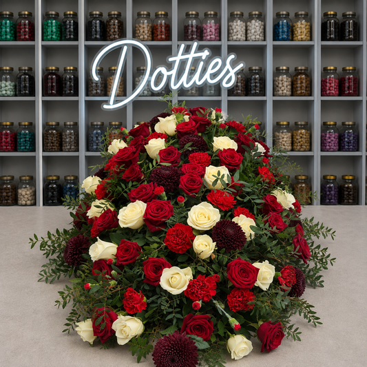 The Eternal Devotion Casket Spray Flowers