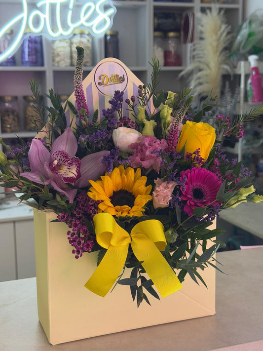 Sunshine & Orchids Envelope Flowers