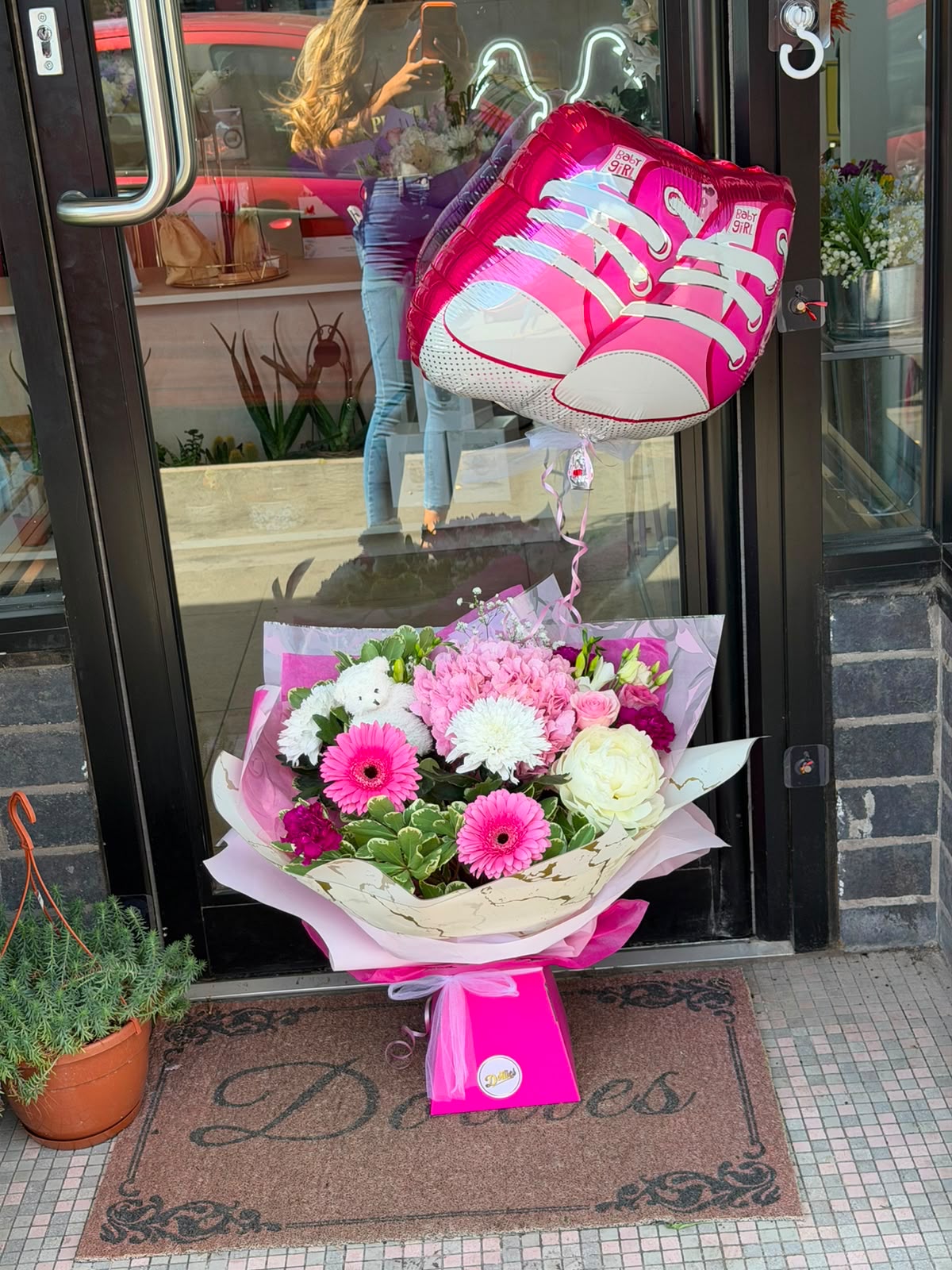 Little Princess Celebration Bouquet & Balloon