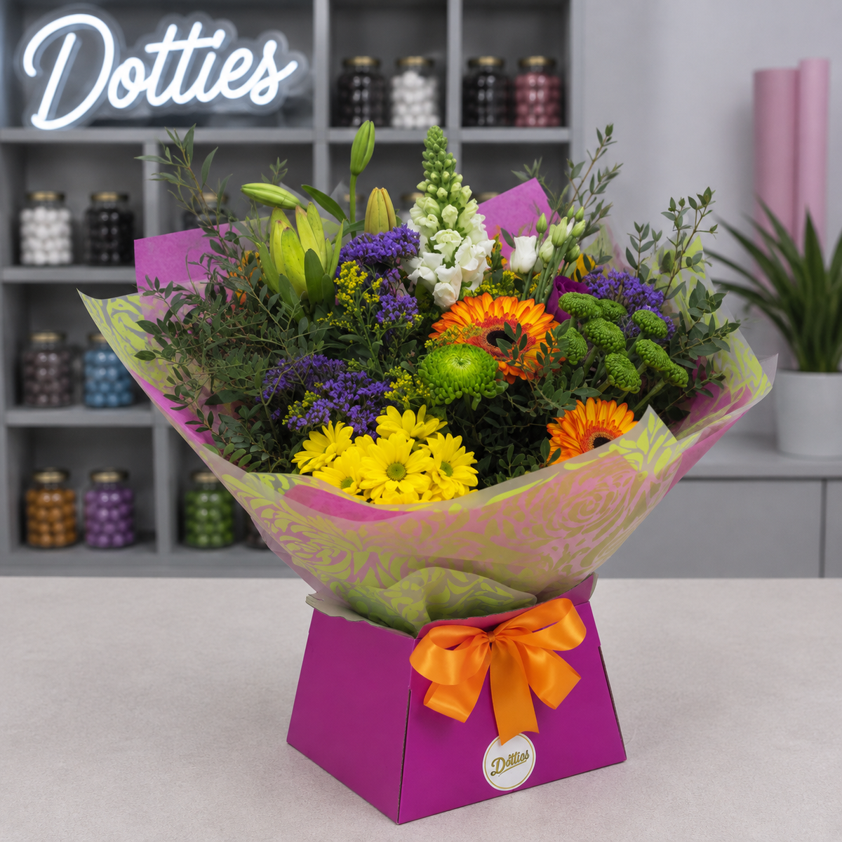 The Birthday Sunshine Fiesta Flowers
